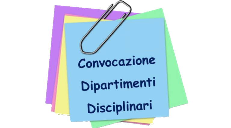 Convocazione Dipartimenti Assi Culturali per adozione libri di testo