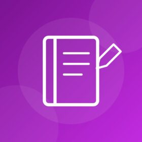 Illustrazione: registro con matita